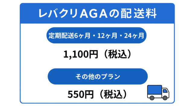 レバクリAGA 配送料