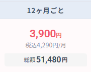 発毛ライトプランデュタステリドセット通常料金の確認画面