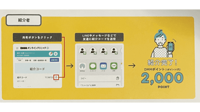 dmm,aga,友達紹介キャンペーンの使い方2