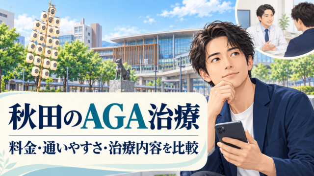 AGA 秋田 おすすめ