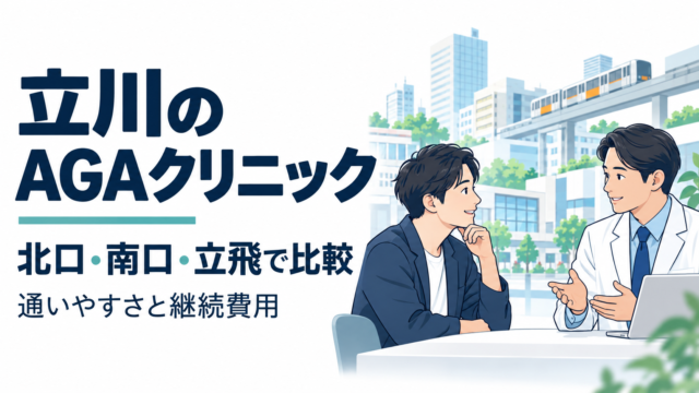 立川 AGA おすすめ