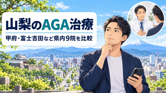 AGA 山梨 おすすめ
