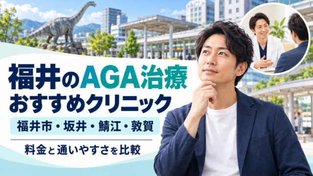 AGA 福井 おすすめ