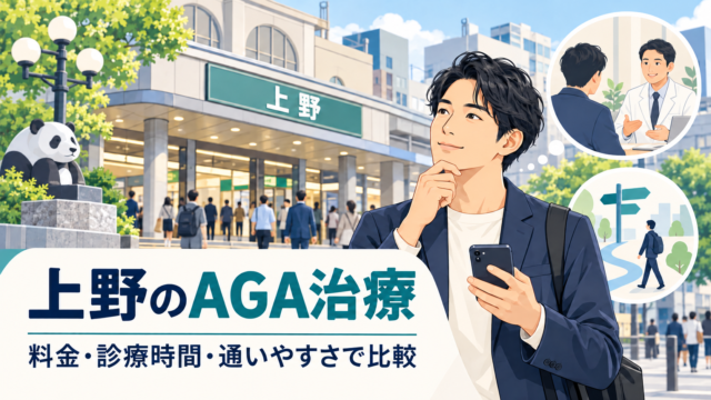 AGA 上野 おすすめ