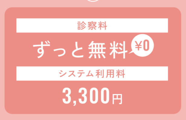 アフピルの診察料とシステム手数料