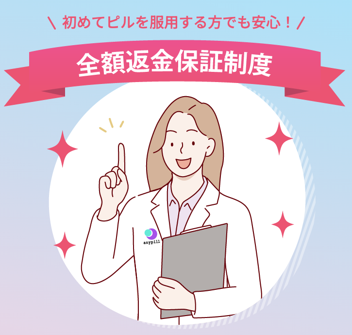 エニピルの全額保証制度