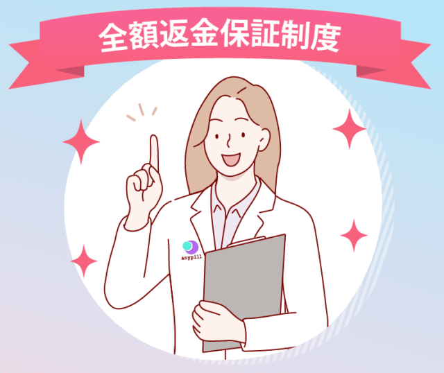 エニピル 全額返金保証制度