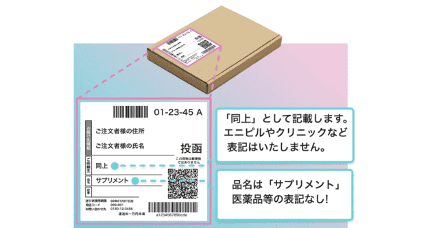 エニピル 梱包方法