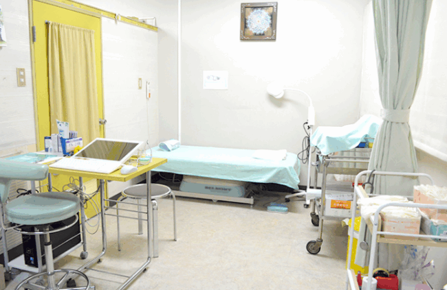 大阪肛門科診療所,病院内