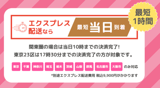 ソクピル エクスプレス配送時間