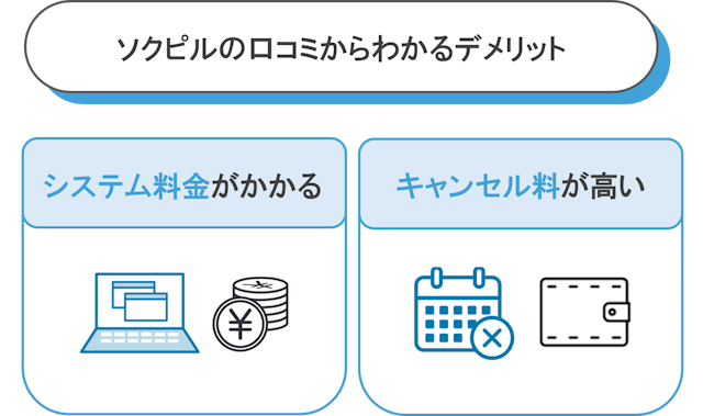 ソクピル　デメリット