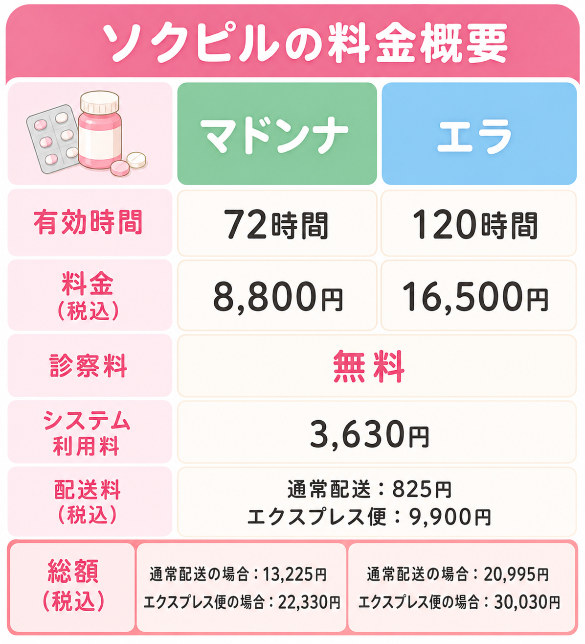ソクピル,口コミ_料金概要