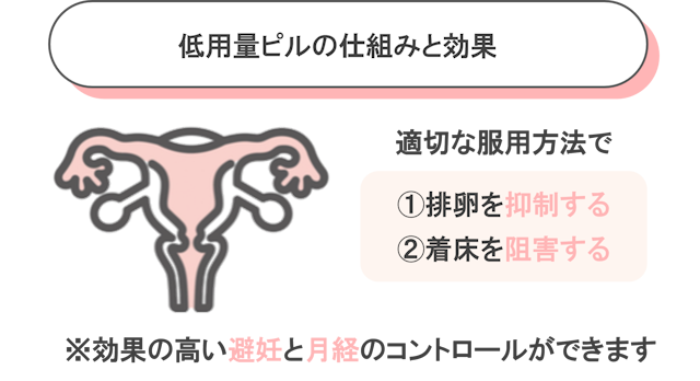 ピルの効果と仕組み