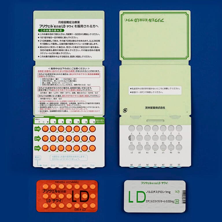 フリウェル配合錠LD