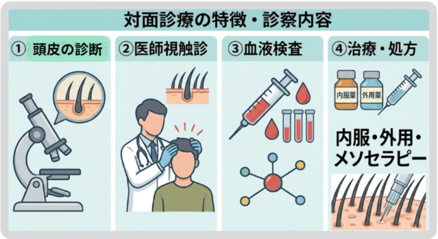 aga 福岡 おすすめ_対面型診療_ 内容・特徴