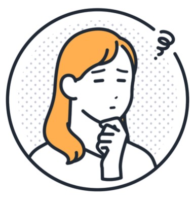 悩む女性1