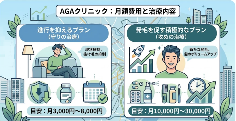 aga,仙台,おすすめ_治療内容‗料金の幅