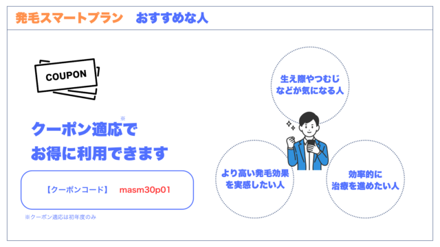 発毛スマートプラン　おすすめな人