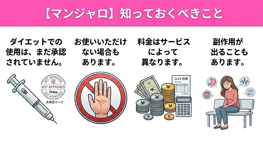マンジャロ オンライン診療‗知っておくべきこと