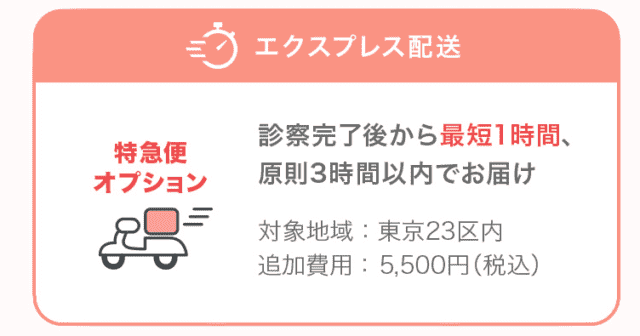 診察後最短1時間-アフターピル